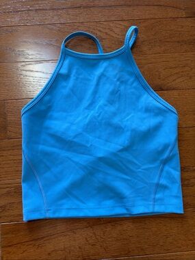 Lululemon straps high neck tan